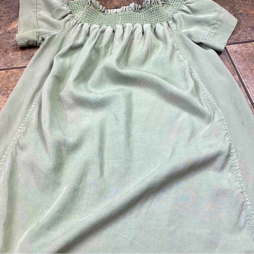Vineyard Vines Green Short Sleeve Dress Size Small